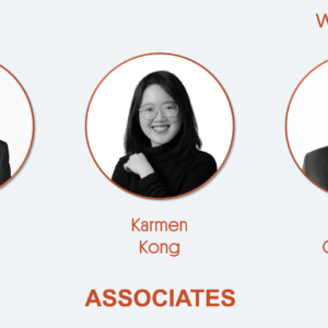 Karmen Kong, Derick Gyabeng, and Rob Cameron join Wells Advisory as Associate Consultants